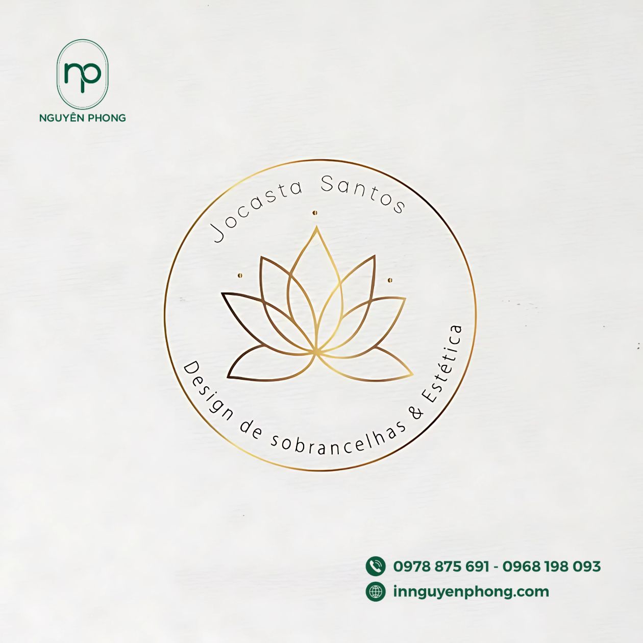 Mẫu logo hoa sen